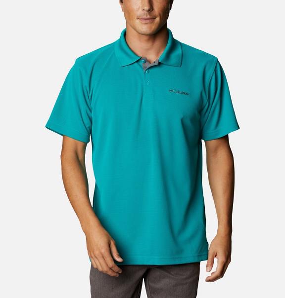 Columbia Utilizer Polo Blue For Men's NZ81057 New Zealand